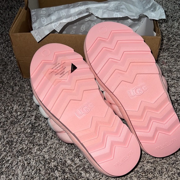 Maxi slide baby pink platform UGGS - Picture 3 of 3